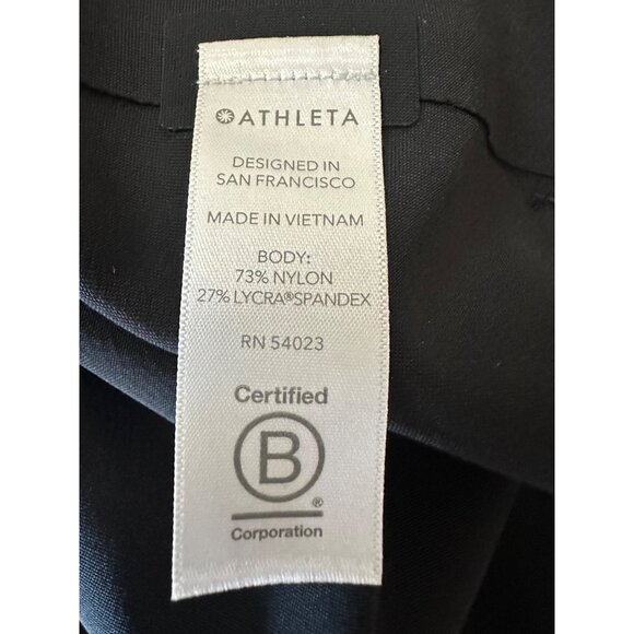 Athleta Sleeveless Stretch Mini Dress Black XL TALL High Neck Active Athleisure - Picture 7 of 11